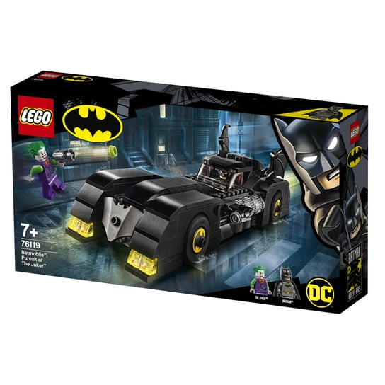 LEGO DC Batman, klocki, Batmobile: w pogoni za Jokerem, 76119 LEGO