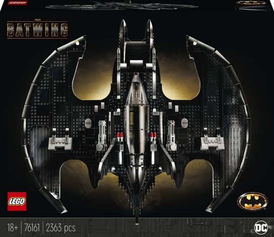 LEGO DC Batman, klocki Batwing z 1989 roku, 76161​ LEGO