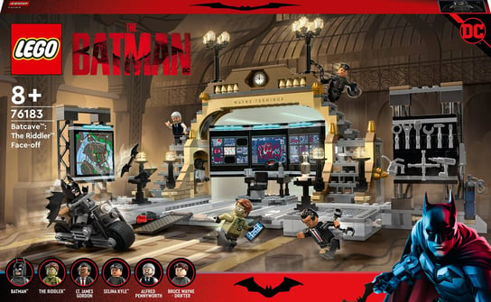 LEGO DC Batman, klocki, Jaskinia Batmana: pojedynek z Człowiekiem-zagadką, 76183 LEGO