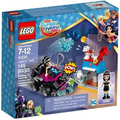 LEGO DC Comics Super Hero Girls, klocki Lashina i jej pojazd, 41233 LEGO
