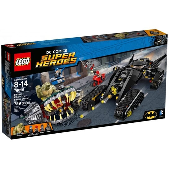 LEGO DC Comics, Super Heroes,  klocki Batman: Krokodyl zabójca, 76055 LEGO