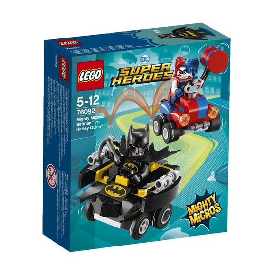LEGO DC Comics, Super Heroes, klocki Batman vs. Harley Quinn, 76092 LEGO