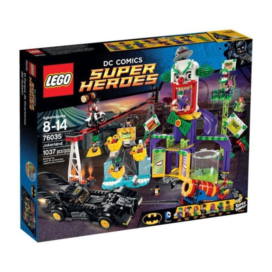 LEGO DC Comics, Super Heroes, klocki Jokerland 76035 LEGO