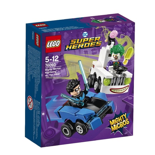 LEGO DC Comics, Super Heroes, klocki Nightwing vs. The Joker, 76093 LEGO