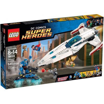 LEGO DC Comics, Super Heroes, Liga Sprawiedliwości, klocki Inwazja Darkseida, 76028 LEGO