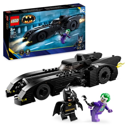 LEGO DC, klocki, Batmobil: Pościg Batmana za Jokerem, 76224 LEGO