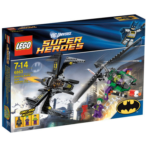 LEGO DC Universe, Super Heroes, Batman, klocki Batman vs. The Joker, 6863 LEGO