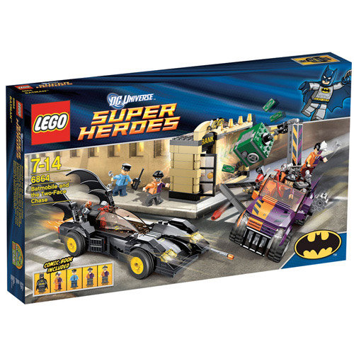 LEGO DC Universe, Super Heroes, Batman, klocki Batman vs. Two-Face, 6864 LEGO