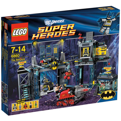 LEGO DC Universe, Super Heroes, Batman, klocki The Batcave, 6860 LEGO