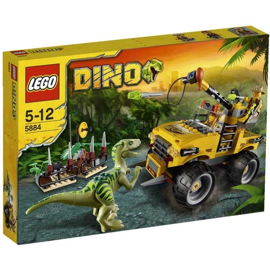 LEGO DINO, klocki Pościg raptora, 5884 LEGO
