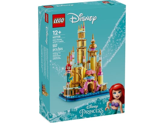 Lego Disney 40708 Mały Zamek Arielki LEGO