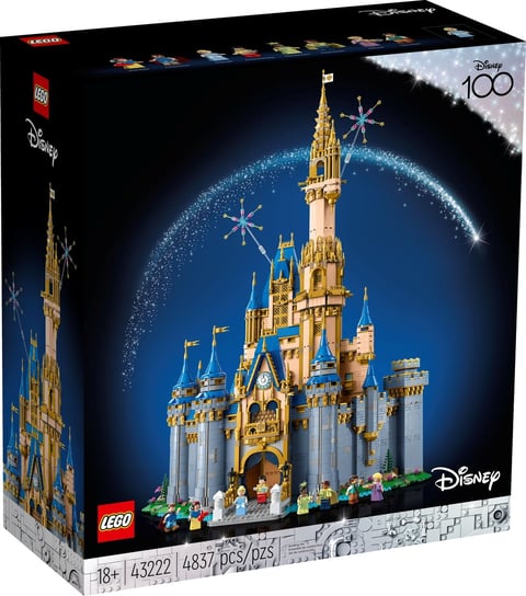 LEGO Disney 43222 Zamek Disneya LEGO