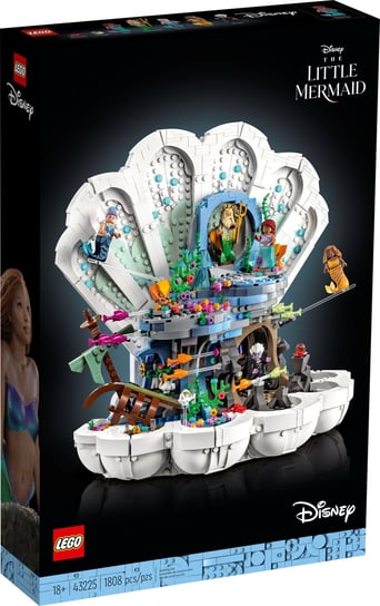 Lego Disney 43225 Królewska Muszla Małej Syrenki LEGO