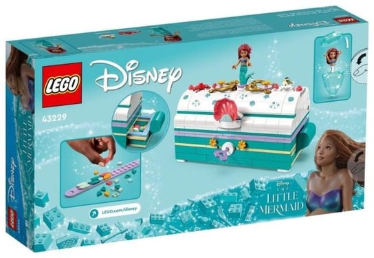 LEGO Disney 43229 Skrzynia ze skarbami Arielki LEGO