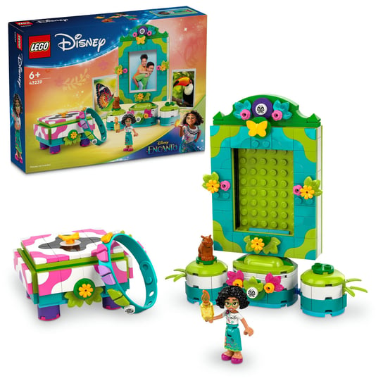 LEGO Disney Classic, klocki, Ramka na zdjęcia i szkatułka Mirabel, 43239 LEGO