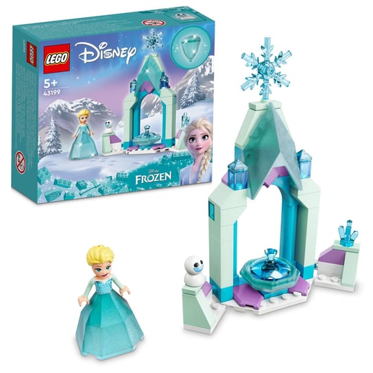LEGO Disney Frozen, klocki, Dziedziniec zamku Elzy, 43199 LEGO
