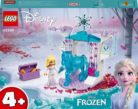 LEGO Disney Frozen, klocki, Elza i lodowa stajnia Nokka, 43209 LEGO
