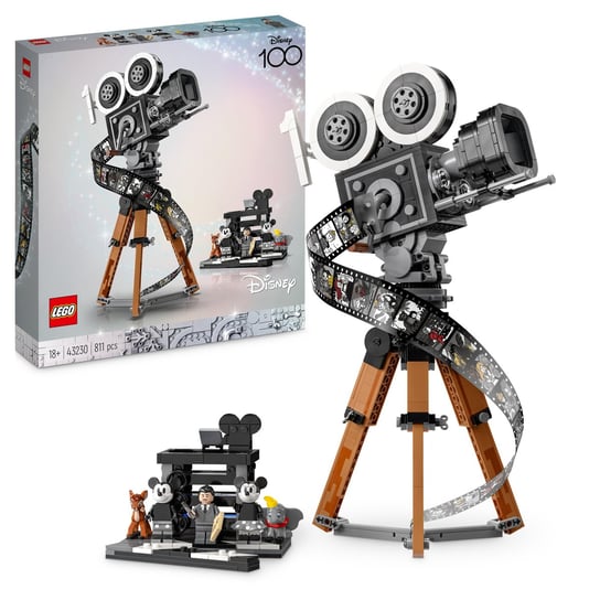 LEGO Disney, klocki, Kamera Walta Disneya, 43230 LEGO