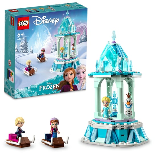 LEGO Disney, klocki, Magiczna karuzela Anny i Elzy, 43218 LEGO