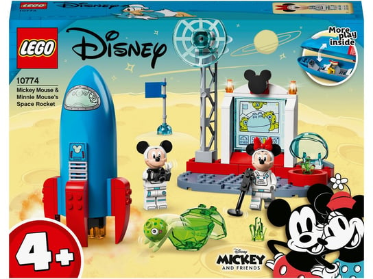 LEGO Disney, klocki, Mickey and Friends, Kosmiczna rakieta Myszki Miki i Minnie, 10774 LEGO