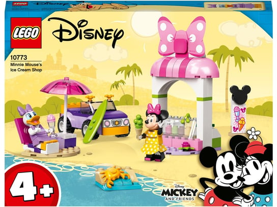 LEGO Disney, klocki, Mickey and Friends, Sklep z lodami Myszki Minnie, 10773 LEGO