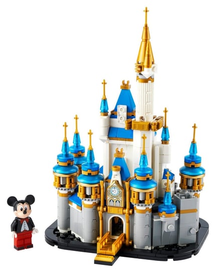 LEGO Disney, klocki, Miniaturowy Zamek Disneya, 40478 LEGO
