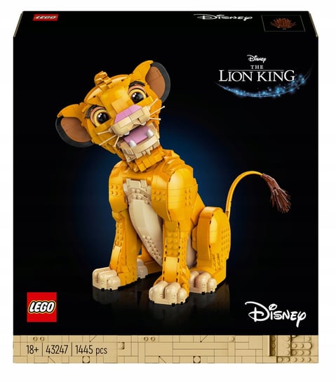 LEGO DISNEY KRÓL LEW - MŁODY SIMBA ZESTAW LEGO - 43247 LEGO