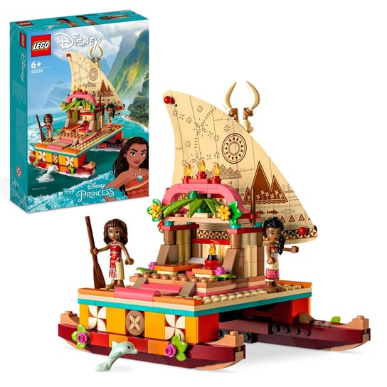 LEGO Disney Princess, klocki, Katamaran Moany, 43210 LEGO