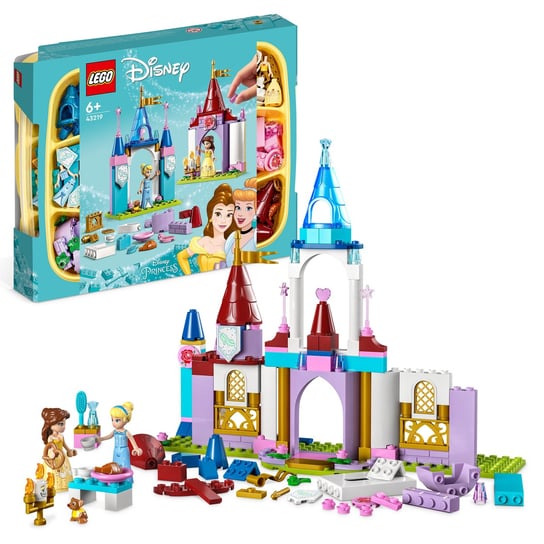 LEGO Disney Princess, klocki, Kreatywne zamki księżniczek Disneya, 43219 LEGO