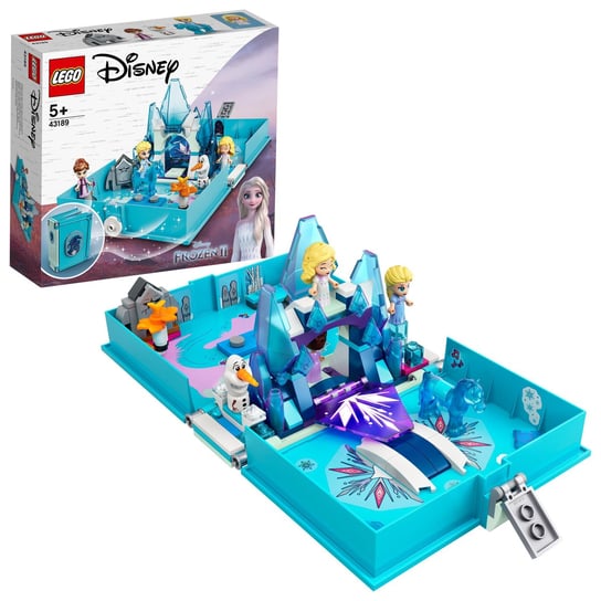 LEGO Disney Princess, klocki, Książka z przygodami Elsy i Nokka, 43189 LEGO