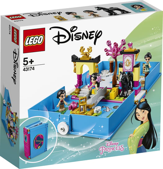 LEGO Disney Princess, klocki Książka z Przygodami Mulan, 43174 LEGO