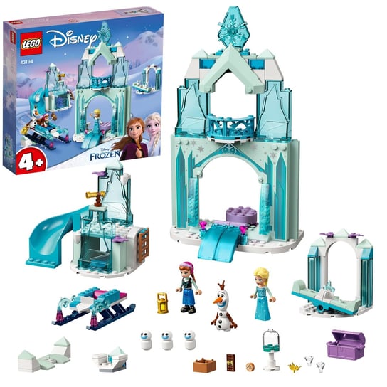 LEGO Disney Princess, klocki, Lodowa kraina czarów Anny i Elsy, 43194 LEGO