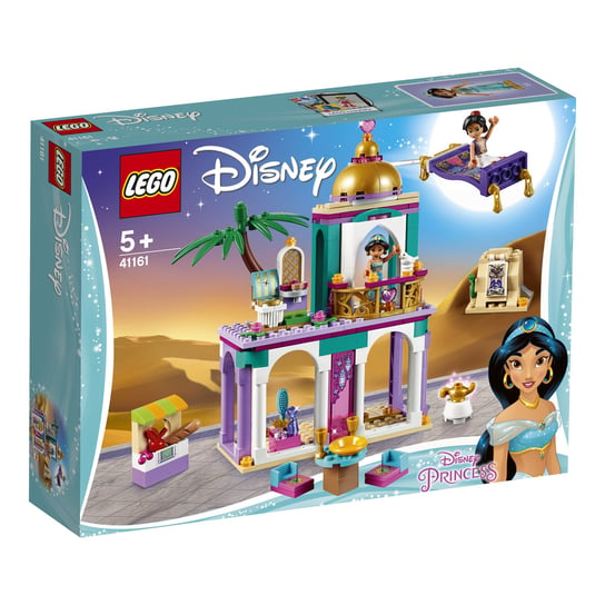 LEGO Disney Princess, klocki Pałacowe przygody Aladyna i Dżasminy, 41161 LEGO