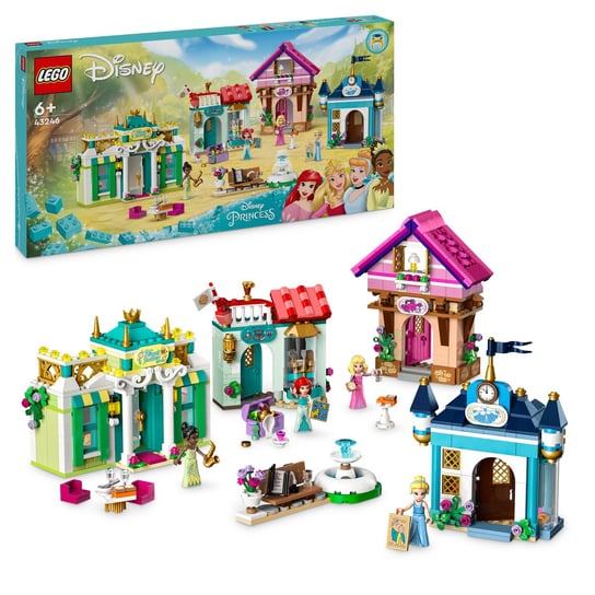 LEGO Disney Princess, klocki, Przygoda księżniczki Disneya na targu, 43246 LEGO