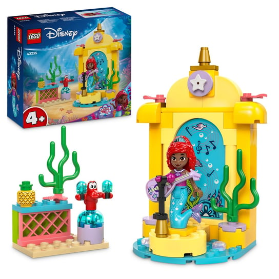 LEGO Disney Princess, klocki, Scena muzyczna Arielki, 43235 LEGO