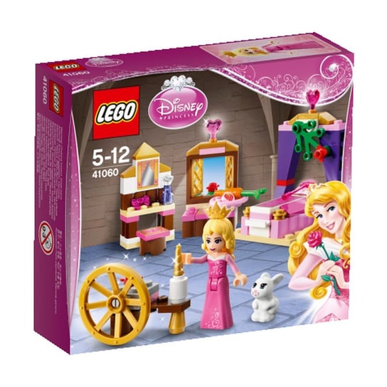 LEGO Disney Princess, klocki Sypialnia w pałacu Śpiącej Królewny, 41060 LEGO