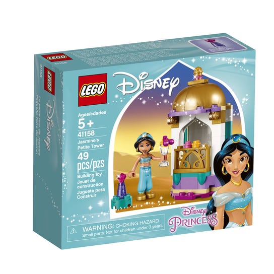 LEGO Disney Princess, klocki Wieżyczka Dżasminy, 41158 LEGO