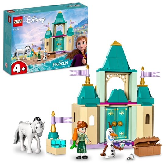 LEGO Disney Princess, klocki, Zabawa w zamku z Anną i Olafem, 43204 LEGO