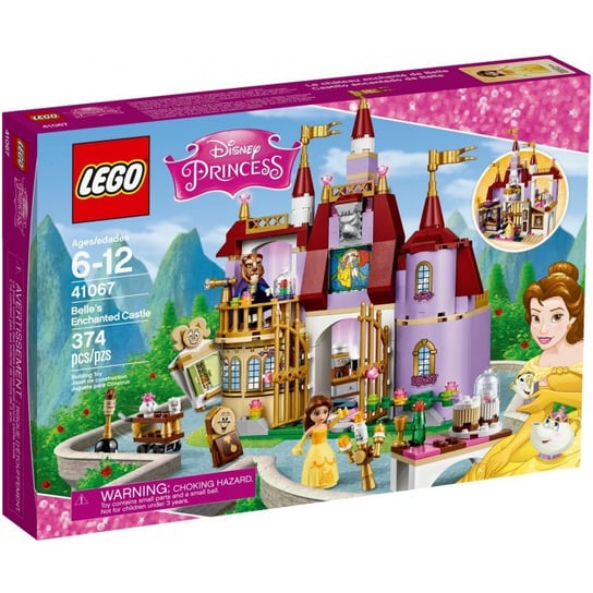 LEGO Disney Princess, klocki Zaczarowany zamek Belli, 41067 LEGO