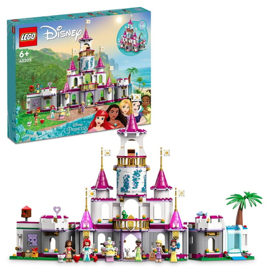 LEGO Disney Princess, klocki, Zamek wspaniałych przygód, 43205 LEGO
