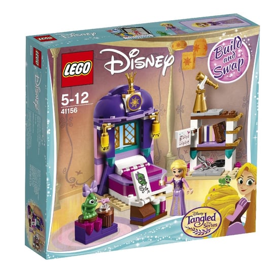 LEGO Disney Princess, klocki Zamkowa sypialnia Roszpunki, 41156 LEGO