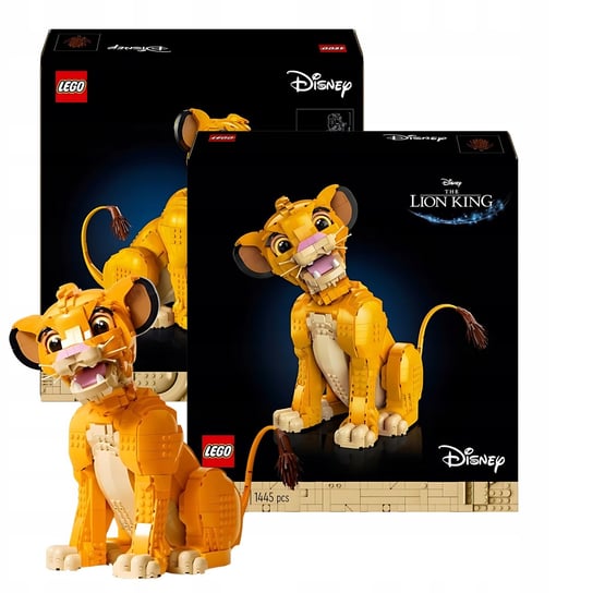 LEGO DISNEY ZESTAW KRÓL LEW SIMBA MŁODY LEGO PREZENT LEGO