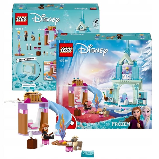 LEGO DISNEY ZESTAW LODOWY ZAMEK ELZY KRAINA LODU FROZEN PREZENT LEGO