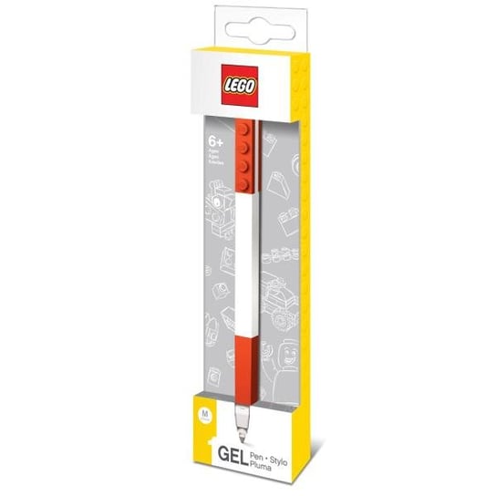 LEGO, Długopis żelowy, czerwony LEGO