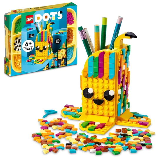 LEGO DOTS, Uroczy banan - pojemnik na długopisy, 41948 LEGO