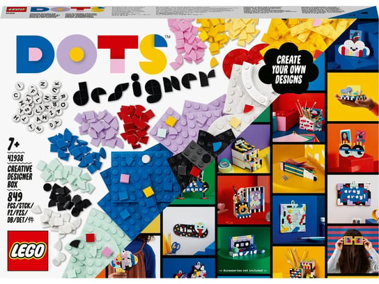 LEGO DOTS, Zestaw kreatywnego projektanta, 41938 LEGO