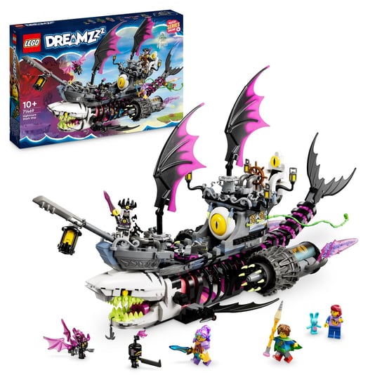 LEGO DREAMZzz, klocki, Statek koszmarnego rekina, 71469 LEGO