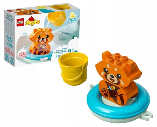 Lego Duplo 10964 Zabawa W Kąpieli: Pływająca Czerwona Panda LEGO