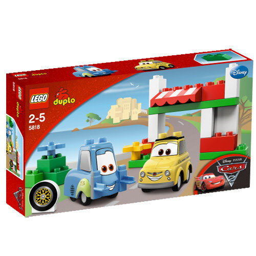 LEGO DUPLO, Auta, klocki Luigi i jego włoski dom, 5818 LEGO