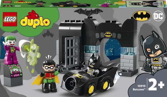 LEGO DUPLO , DC Batman, klocki Jaskinia Batmana, 10919 LEGO